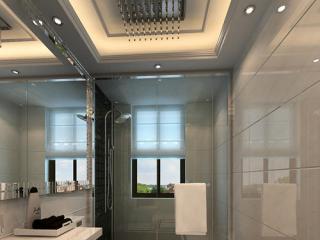 卫生间铝扣板吊多高-室内铝扣板厂家说吊多高得分区域说