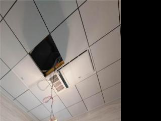 黑白铝扣板-无纺布穿孔铝扣板