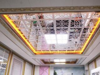 铝扣板吊顶错层-铝扣板吊客厅