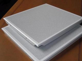 吸音铝扣板-办公室穿孔铝扣板吊顶很好用