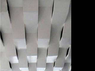 铝扣板长条-长条铝扣天花板怎么拆