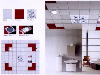 新疆铝扣板吊顶-新式铝蜂窝板吊顶天花案例