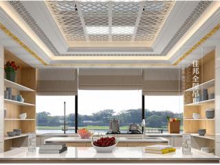 大厅二级铝扣板吊顶效果图-带铝扣板一级吊顶效果图来参赛