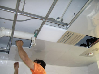 阳台吊顶铝扣板图片大全-开放式阳台可以用铝扣板吊顶吗