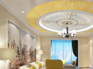 铝扣板艺术天花-源艺型材铝圆管天花的特点