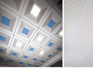 1200平铝扣板吊顶-什么是条形铝扣板吊顶