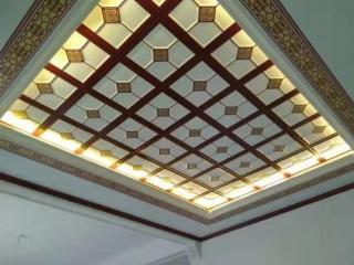 卧室客厅铝扣板吊顶-卧室装铝扣板吊顶效果图好看嘛