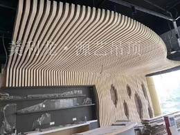 弧形铝方通吊顶怎么装？先来看看适不适合装才行！