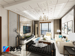 听客厅铝扣板吊顶厂家讲讲客厅吊顶和壁纸搭配怎么做