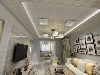 彩涂暗架铝扣板