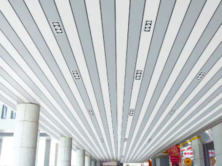 覆膜C型密闭式铝条扣