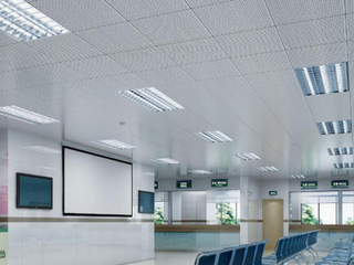 滚涂冲孔铝扣板