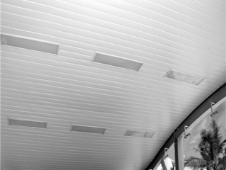 喷涂G型有缝式铝条扣