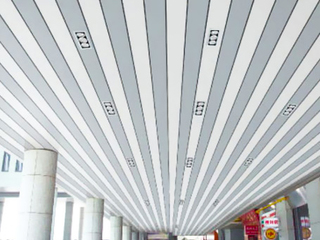 覆膜C型密闭式铝条扣